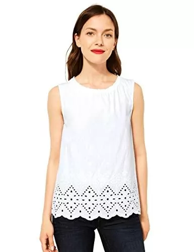 STREET ONE Ärmellose Blusen Street One Damen Blusentop