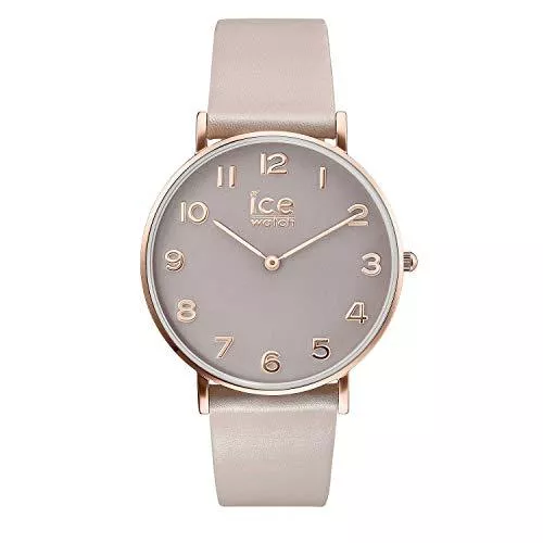 ICE-WATCH Uhren ICE-WATCH - CITY tanner Taupe Rose-Gold - Braune Damenuhr mit Lederarmband - 015757 (Extra small)