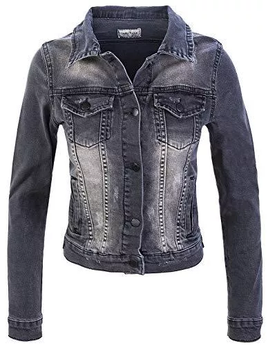 Rock Creek Jacken Rock Creek Damen Jeans Jacke Übergangs Jacke D-401