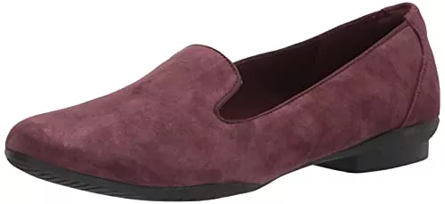 Clarks Flache Schuhe Clarks Damen Sara Poppy Slipper