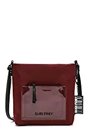 SURI FREY Taschen & Rucksäcke SURI FREY Umhängetasche SURI Black Label Tessy 16050 Damen Handtaschen Uni wine 690 One Size