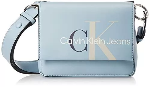 Calvin Klein Taschen & Rucksäcke Calvin Klein CKJ Sculpted Mono Boxy Flap Xbody Sky Blue