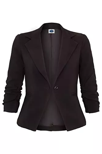 4tuality Blazer 4tuality Damenblazer tailliert mit 3/4 Arm Gr. S - XXL