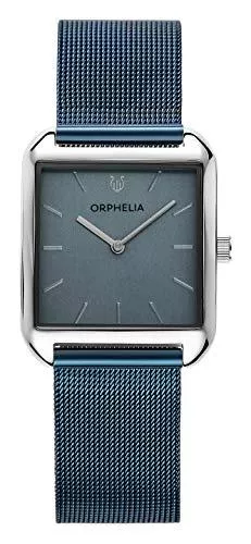 ORPHELIA Uhren ORPHELIA Damen Analog Uhr Olivia mit Edelstahl Armband Blau