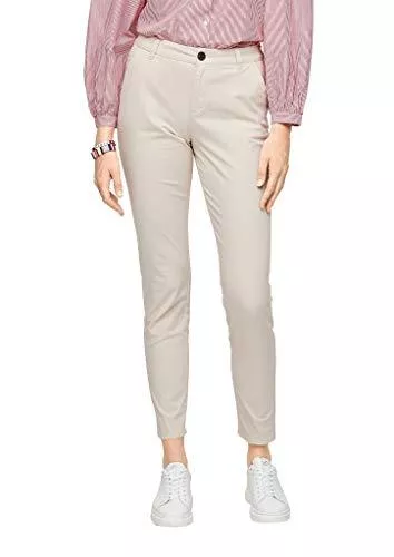 s.Oliver Hosen s.Oliver Damen Regular: Chino aus Baumwollsatin
