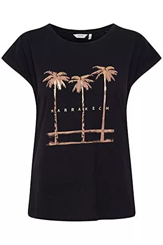 b.young T-Shirts b.young Damen Shirt T-Shirt mit Print 20810061