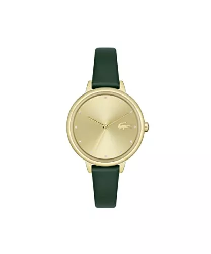 Lacoste Uhren Lacoste Damen analog Quarz Uhr mit Leder Armband 2001230