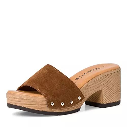 Tamaris Sandalen & Slides Tamaris Damen Clogs, Frauen Slip On,TOUCHit-Fußbett