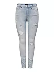ONLY Jeans ONLY Female Skinny Fit Jeans ONLForever High Waist Destroyed