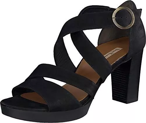 Paul Green Sandalen & Slides Paul Green 6657-062 Damen Sandalette aus Lederimitat leichte und Flexible Sohle