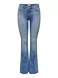 ONLY Jeans ONLY Female Flared Jeans ONLBlush Life Mid