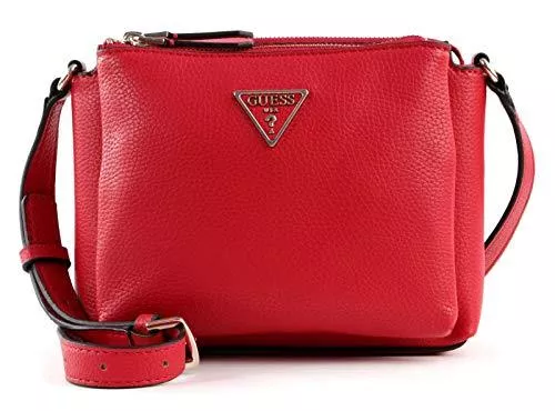 GUESS Taschen & Rucksäcke Guess Becca Double Zip Crossbody Rot