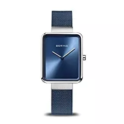 BERING Uhren BERING Unisex-Armbanduhr Analog Quarz Uhr mit Edelstahl Armband