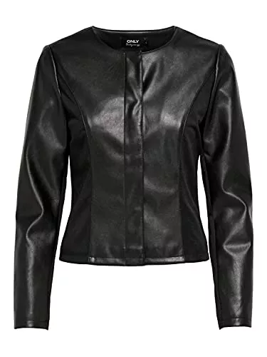 ONLY Jacken ONLY Damen Onljulie Faux Leather Jacket OTW Jacke