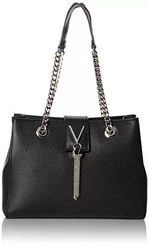 Mario Valentino Taschen & Rucksäcke Mario Valentino Valentino by Damen Divina TOTE, Schwarz (nero), 9.5x23x30 cm (B x H x T)