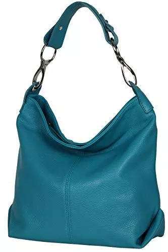 AmbraModa Taschen & Rucksäcke AmbraModa GL033 - Damen echt Ledertasche Handtasche Schultertasche Henkeltasche Beutel