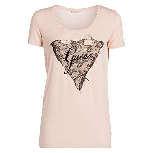 GUESS T-Shirts Guess T-Shirt Lace Triangle