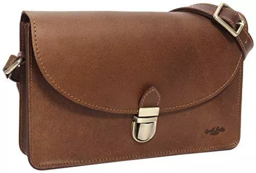 Gusti Taschen & Rucksäcke Gusti Handtasche Damen Klein Leder – Ledertasche Schultertasche Umhängetasche Handtasche Alltagstasche Tasche Taschen Abendtasche Crossbody Bag Damen Vintage Echtleder