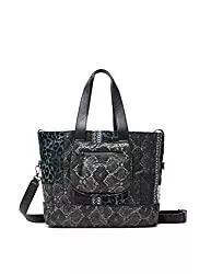 Desigual Taschen & Rucksäcke Desigual Womens BOLS_Pasadena TUNEZ Shopping Bag, Black, One Size