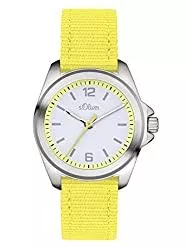 s.Oliver Uhren s.Oliver Unisex Analog Quarz Uhr mit Textil Armband SO-3231-LQ