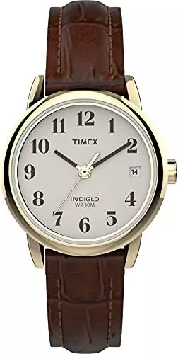 Timex Uhren Timex Damen- Armbanduhr Leder