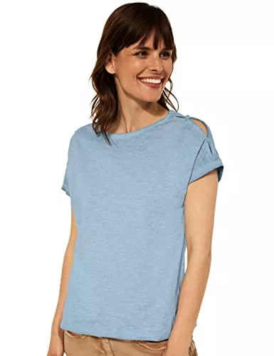 Cecil T-Shirts Cecil Damen Schulterfreies Damenshirt