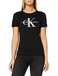 Calvin Klein Jeans T-Shirts Calvin Klein Jeans Damen Core Monogram Logo Regular Fit Tee T-Shirt