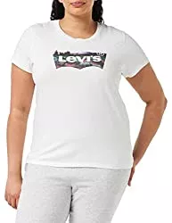 Levi's T-Shirts Levi's Damen The Perfect Tee Open Field Fill Batwing T-Shirt