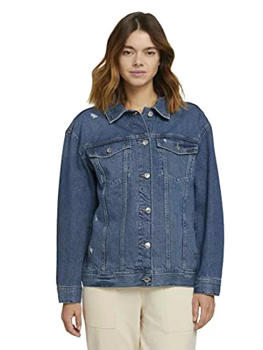 TOM TAILOR Jacken TOM TAILOR Denim Damen Basic Jeansjacke