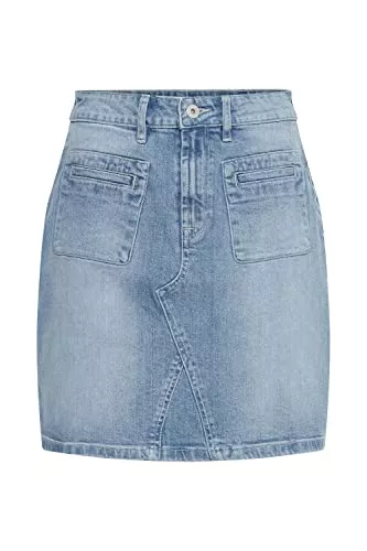 ICHI Röcke ICHI IHMIFFE Trend SK Damen Jeansrock Rock Denim kurz