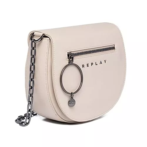 Replay Taschen & Rucksäcke Replay Institutional Basic Umhängetasche Elfenbein
