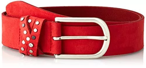 BRAX Gürtel BRAX Damen Style Veloursledergürtel Gürtel