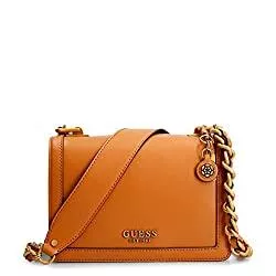 GUESS Taschen & Rucksäcke Guess Abey Crossbody Flap Cognac