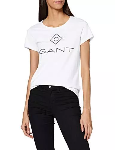 GANT T-Shirts GANT Damen Lock Up Ss T-Shirt