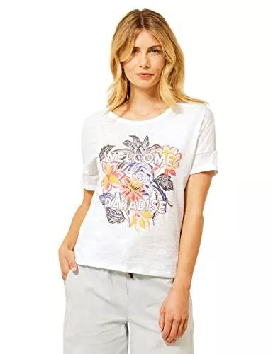 Cecil T-Shirts Cecil Damen Baumwollshirt