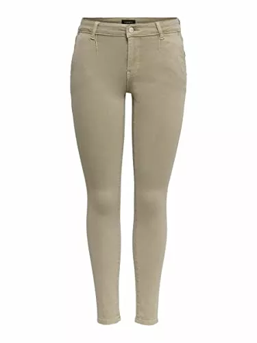 ONLY Jeans ONLY Damen Onlblush Mid Sk Chino Col Cc PNT Jeans