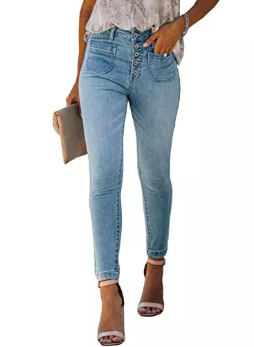 Modasua Jeans Modasua Damen Jeanshose Stretchy Jeans Skinny Jeans RegularJeanshose Bootcut High Waist Slim Fit Jeanshose Boyfriend Jeans