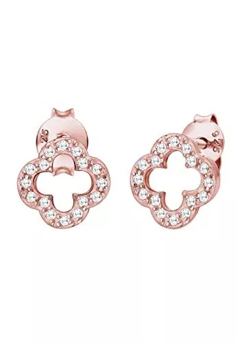 Elli Schmuck Elli Damen-Ohrstecker 925 Sterling Silber zirkonia