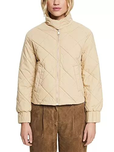 ESPRIT Jacken ESPRIT WattierteSteppjacke aus Baumwolle