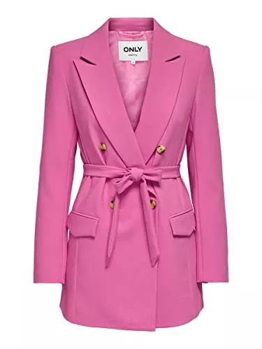 ONLY Blazer ONLY Damen Kurzmantel Blazer ONLGianna Life Damenjacke mit Gürtel