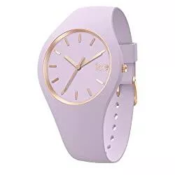 ICE-WATCH Uhren Ice-Watch - ICE glam brushed Lavender - Lila Damenuhr mit Silikonarmband