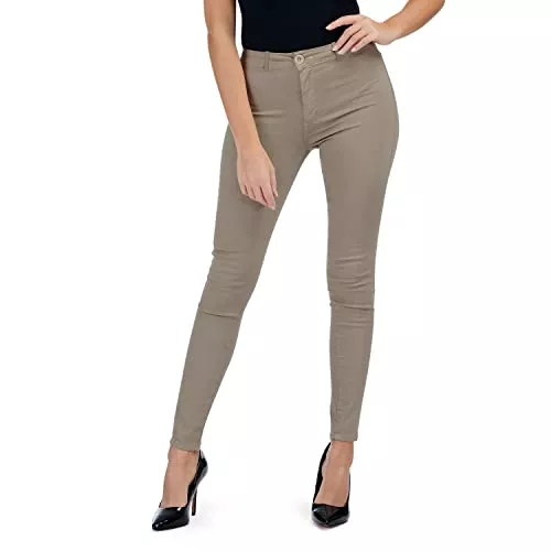 MAMAJEANS Jeans MAMAJEANS Damen Skinny Jeanshose mit Hoher Taille, Bequeme Stretch-Baumwolle, Skinny Fit - Made in Italy