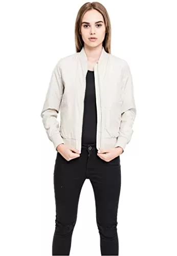 Urban Classics Jacken Urban Classics Damen Bomberjacke Ladies Light Bomber Jacket, leichte Fliegerjacke für Frauen in vielen Farben, Größen XS - XL