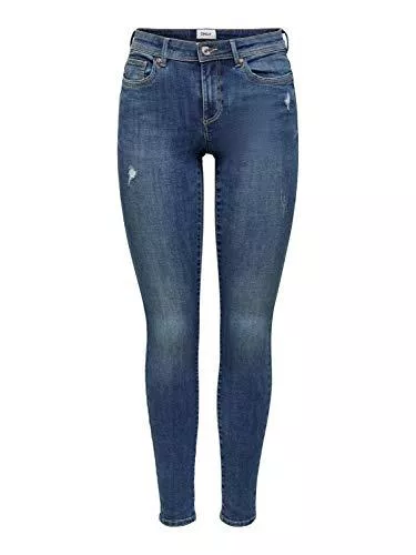 ONLY Jeans ONLY Female Skinny Fit Jeans ONLWauw Life Mid