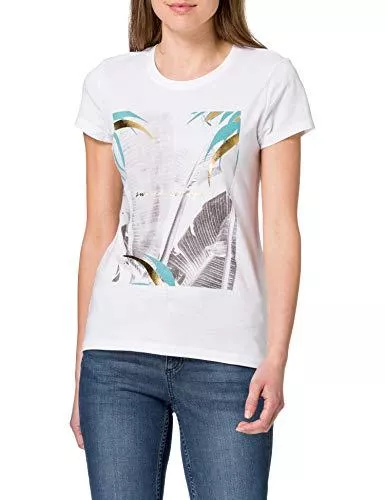 ONLY T-Shirts ONLY Damen Onlmacy Life Fit S/S Foil Top Box JRS T-Shirt