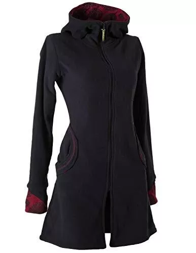 Vishes Mäntel Vishes - Alternative Bekleidung - Warmer Elfen Kurzmantel mit Zipfelkapuze