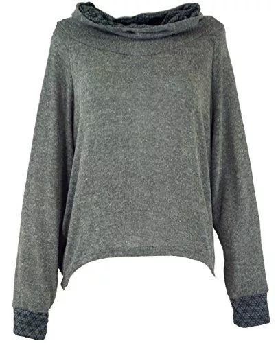 GURU SHOP Kapuzenpullover GURU SHOP Hoody, Sweatshirt, Pullover, Kapuzenpullover, Damen, Baumwolle, Pullover, Longsleeves &amp; Sweatshirts Alternative Bekleidung
