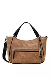 Desigual Taschen & Rucksäcke Desigual Women's Bag_Soft RUANDA 6011 Camel, Brown, One Size
