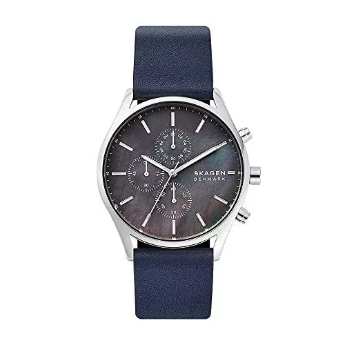 SKAGEN Uhren Skagen Herrenuhr Chronograph Holst Edelstahl SKW6653