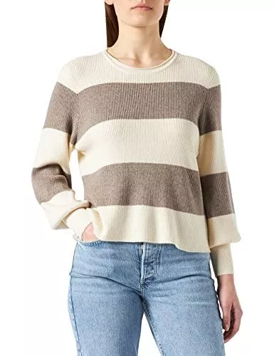 ONLY Pullover & Strickmode ONLY Damen Onlmalia L/S Stripe Cc KNT Pullover